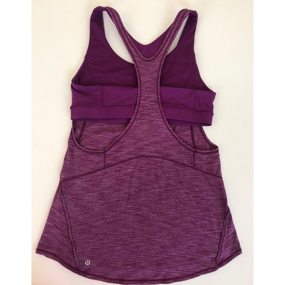 Lululemon Racerback Tank with Built in Bra